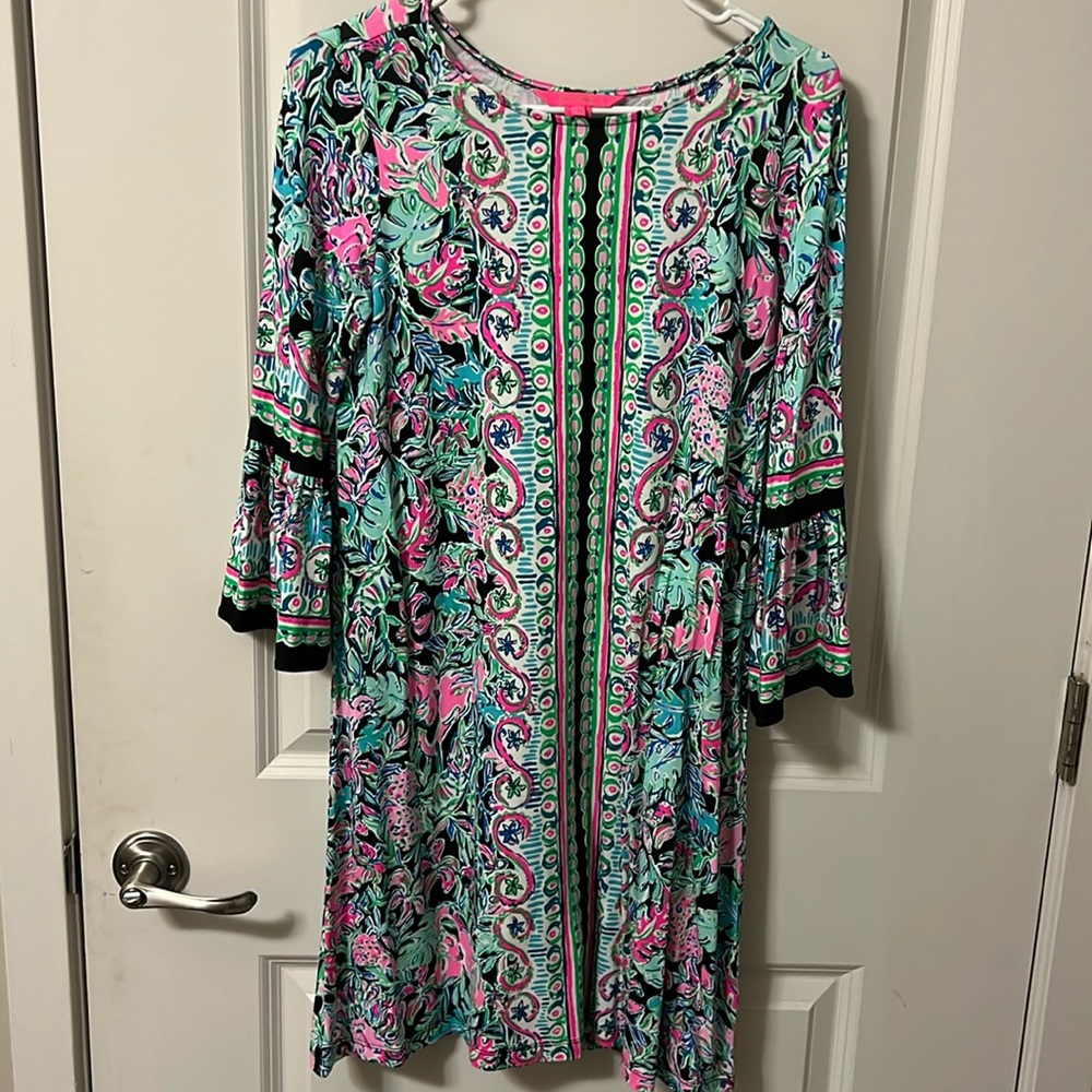 Lilly Pulitzer Ophelia Dress in Let’s Get Wild print